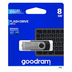 GOODRAM Flash Disk UTS2 8GB USB 2.0, černá