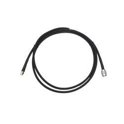 Zebra Antenna Cable: 240" LMR-240, RP-TNC Str Plug TO SMA Str Plug, IP67 Sealed