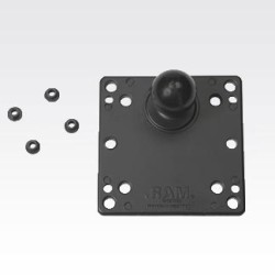 Zebra RAM Mount:VESA100 C-Size,1.5",Ball