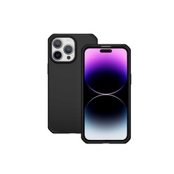 Mobilis Spectrum_R Case For iPhone 15/iPhone 14 Solid BLK Mat Soft Bag