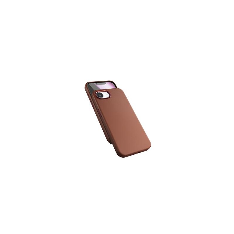Epico Mag+ kožený kryt iPhone 16e/17e hnědá