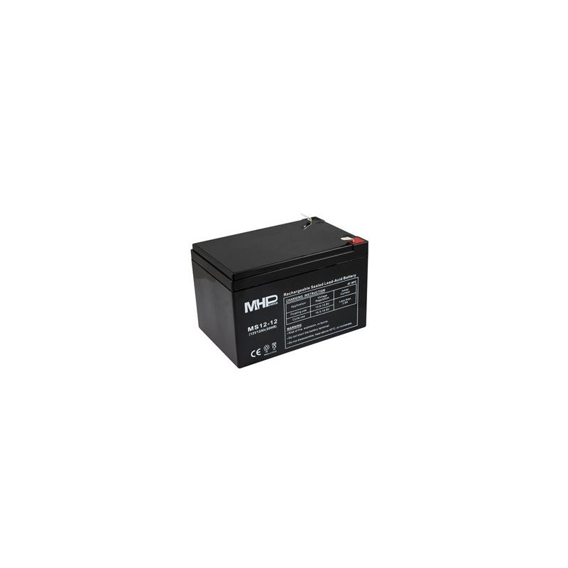 Pb akumulátor MHPower VRLA AGM 12V/12Ah (MS12-12)