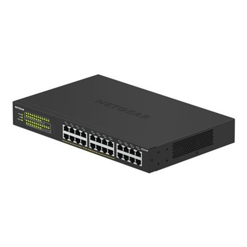 NETGEAR 24PT GIGE UNMNGED SWCH W/ POE+ GS324P100EUS