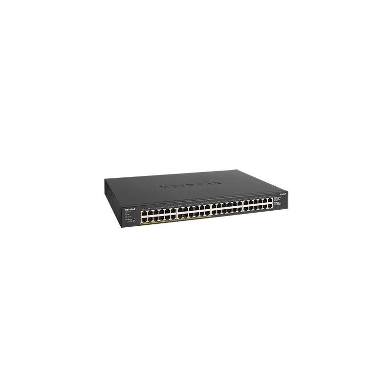NETGEAR 48PT GigE Unmanaged Swch W/PoE+