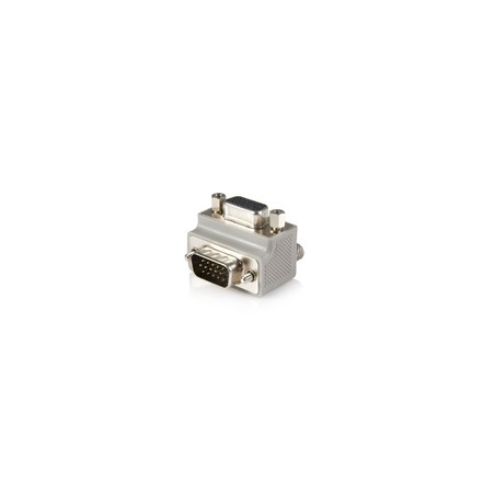 Startech VGA Adapter Right Angle/15P D-Sub Male / Female Grey