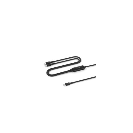 Belkin Boostcharge Pro 140W Dual/USB-C Kabel 15M Schwarz
