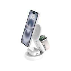 BOOSTCHARGE KLAPPBARE MAGNETISC/3-IN-1-LADESTATION MIT QI2 15 W WIZ034KQWH