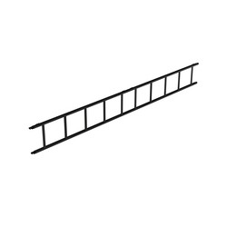 CABLE LADDER RACK KIT 12IN W//INSTALL KIT POWDER COATED STRUCT
