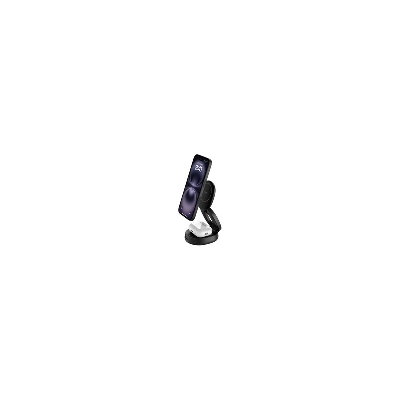 BOOSTCHARGE VERSTELLBARE MAGNET/2-IN-1-LADESTATION MIT QI2 15 W WIZ035KQBK