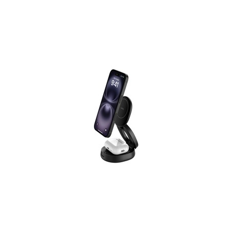 BOOSTCHARGE VERSTELLBARE MAGNET/2-IN-1-LADESTATION MIT QI2 15 W WIZ035KQBK