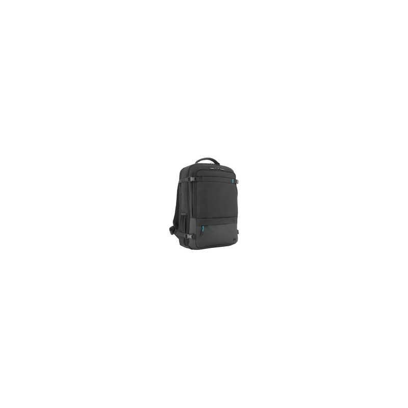 Mobilis Trendy 24H Backpack 14-16IN/Black - 25L - Main Fabric 100 RE