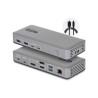 Startech 3X Monitor USB-C Dock 100W PD/Triple-Monitor DP/HDMI 4K60
