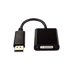 ACTIVE DISPLAYPORT TO DVI ADPTR/DP1.2 TO DVI 4K/30HZUHD VIDADPTR