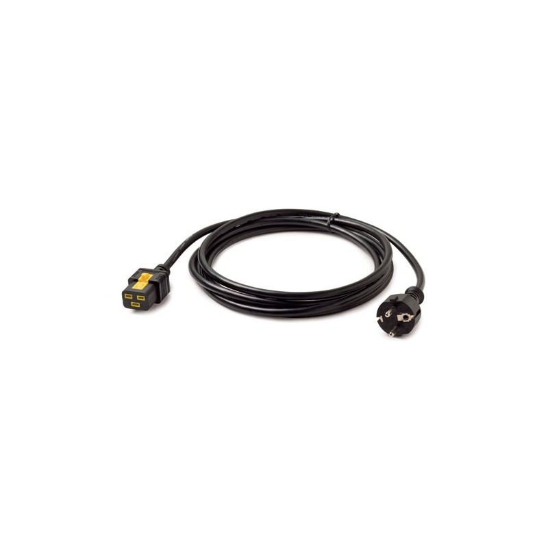 APC Power Cord, Locking C19 to CEE/7 Schuko, 3m