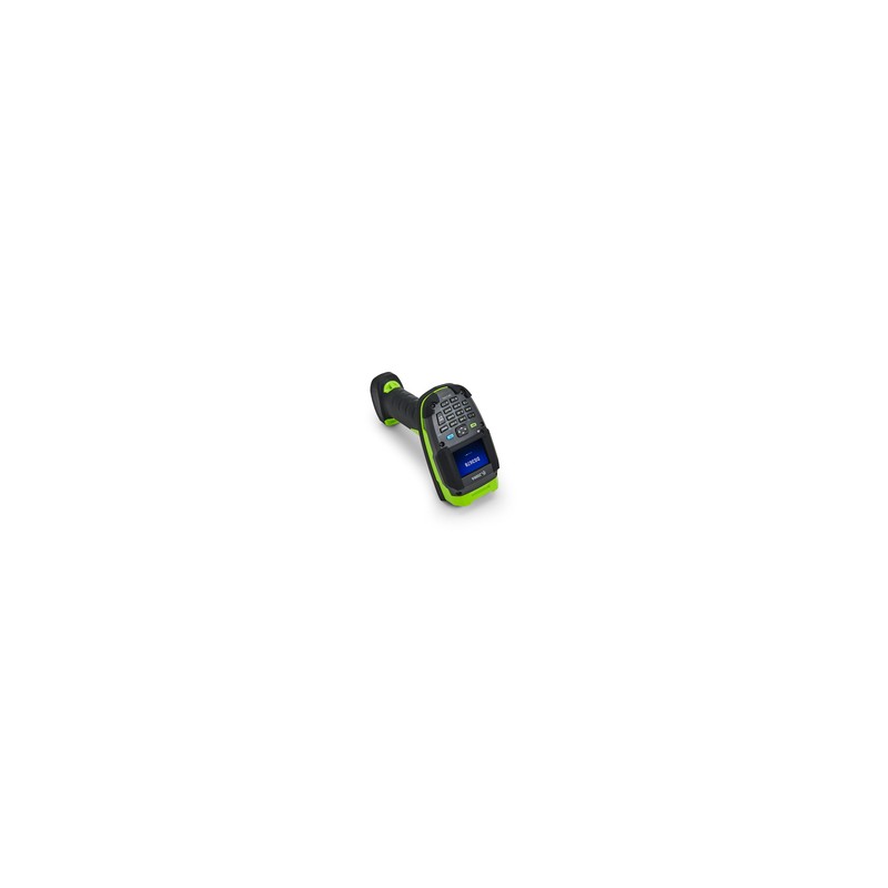Zebra DS3678: Keypad And Display, Rugged, Area Imager, High Performance, Cordless, FIPS, Industrial Green, Vibration