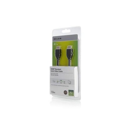 Belkin HDMI Audio Video Cable/4K/Ultra HD Compatible 1.5M
