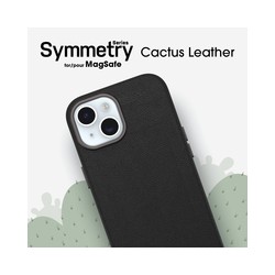 Otterbox OB Symmetry Cactus Leather/Apple iPhone 15 Noir Ash - Black