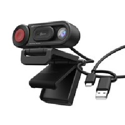 J5Create HD Webcam With Auto Manual/Focus Switch Black