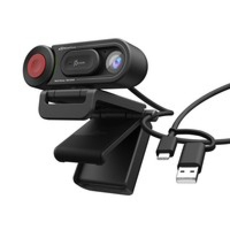 J5Create HD Webcam With Auto Manual/Focus Switch Black