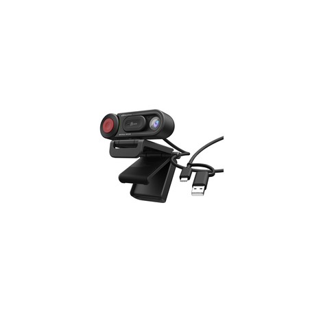 HD WEBCAM WITH AUTO MANUAL/FOCUS SWITCH BLACK