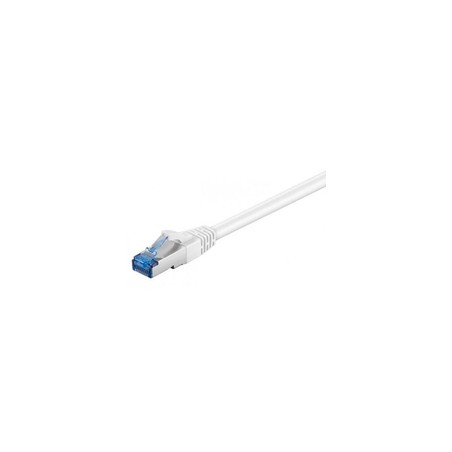 CAT6A SFTP RJ45 0.5M WHITE LSZH/10GBIT PATCH CABLE CU