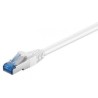 CAT6A SFTP RJ45 0.5M WHITE LSZH/10GBIT PATCH CABLE CU