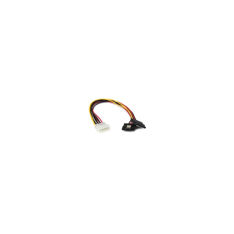 Startech 12 LP4 TO 2X Latching SATA/.