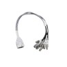 8-Port Smart Antenna Connector to RP-TNC connectors, 2ft