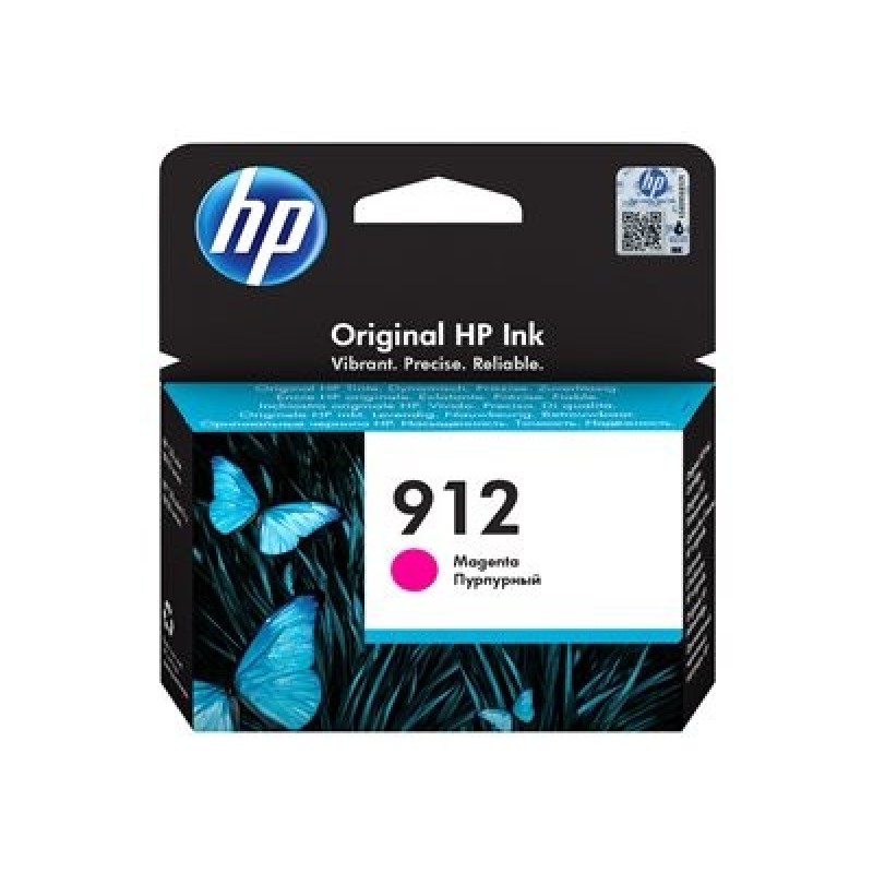 HP 912 Magenta Original Ink Cartridge (315 pages)