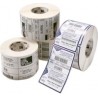 Label, Polyester, 70x32mm Thermal Transfer, Z-Ultimate 3000T Silver, Permanent Adhesive, 76mm Core