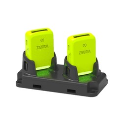 Zebra RS2100 2-Slot Scanner Charger, Allows Charging OF 2 RS2100 Wearable Scanners. Req.AC Power Supply And USB-C TO USB-A Cable