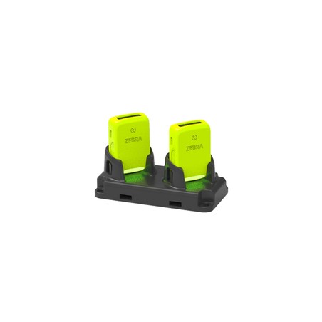 Zebra RS2100 2-Slot Scanner Charger, Allows Charging OF 2 RS2100 Wearable Scanners. Req.AC Power Supply And USB-C TO USB-A Cable