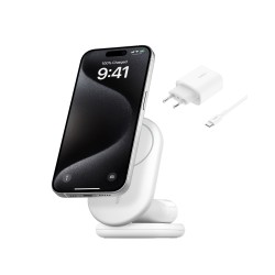 WRLSS BOOST CHARGEQI2/KLAPPBARE 2IN1 LADESTAT. 15WATT WIZ028VFWH