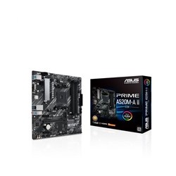ASUS MB Sc AM4 PRIME A520M-A II CSM, AMD A520, 4xDDR4, 1xDP, 1xHDMI, 1xVGA, mATX