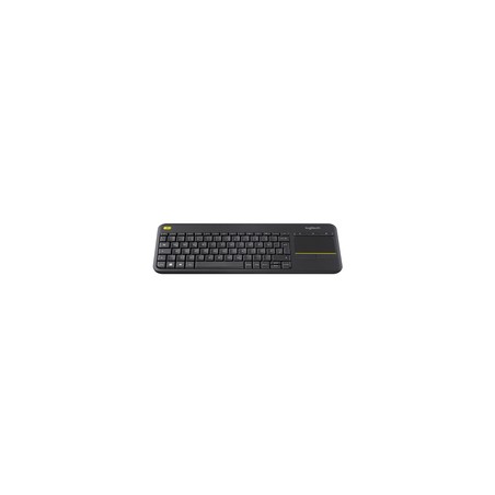 Logitech Wireless Touch Keyboard K400/Plus Black (German) K400+ Black