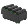 WT5400/WT6400 4-Slot Spare Battery Charger, Requires PWR-BGA12V50W0WW, DC Cable CBL-DC-388A1-01 And AC Cord