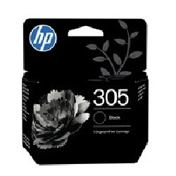 HP 305 Black Original Ink Cartridge (120 pages)