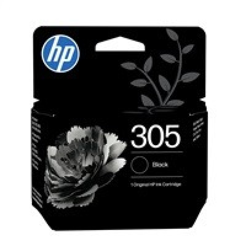 HP 305 Black Original Ink Cartridge (120 pages)