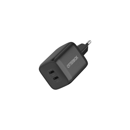 Otterbox OB Std EU Wall Charger 65W GaN/USB-C 45W+20W PD Black Propack