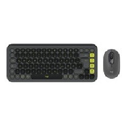 Logitech Pop ICON Combo Mouse And KB/Graphite - DEU - Central-419