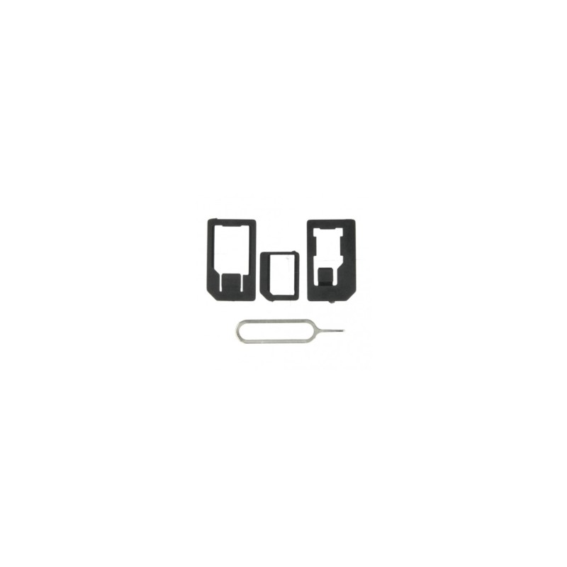 ALIGATOR Adaptér pro nano a microSIM karty + jehla