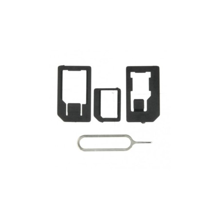 ALIGATOR Adaptér pro nano a microSIM karty + jehla