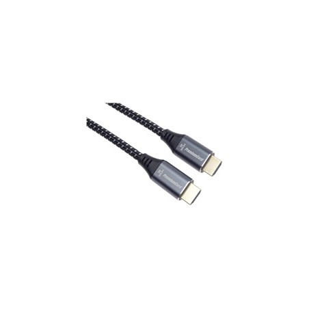 PREMIUMCORD Kabel HDMI 2.1 High Speed + Ethernet kabel 8K@60Hz, zlacené konektory, 0,5m