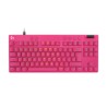 Logitech Pro X TKL Rapid/Magenta - US INTL - EMEA28I-935