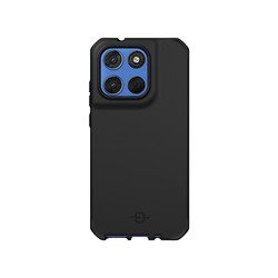 SPECTRUM_R CASE FOR MOTOROLA/MOTO G67 SOLID BLACK MAT SOFT BA