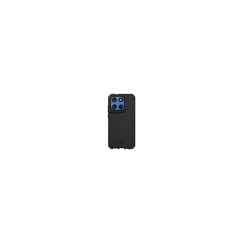 Mobilis Spectrum_R Case For Motorola/Moto G67 Solid Black Mat Soft BA