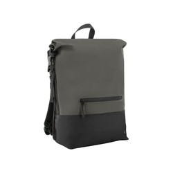 TWO-TONE ROLLTOP BACKPACK 14-16/GREY/BLACK 25L