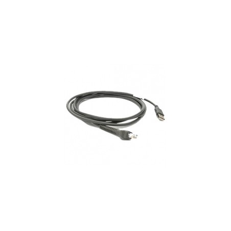 Zebra Cbl Assy:Univ STYLE3 USB,7FT Dura GRY