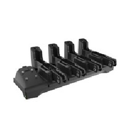 ET4X 4Slot Charge Only Cradle for 10" ET40, ET45, ET40HC, ET45HC Accom. 10in tablet, Exoskeleton, Payment Term. Exp. Backs, HC
