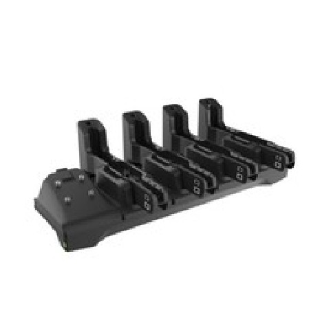 ET4X 4Slot Charge Only Cradle for 10" ET40, ET45, ET40HC, ET45HC Accom. 10in tablet, Exoskeleton, Payment Term. Exp. Backs, HC